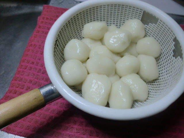 だんご粉ぜんざい3